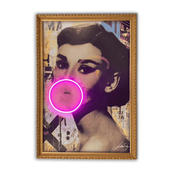 Audrey Bubble V.2 | Led Wall Art