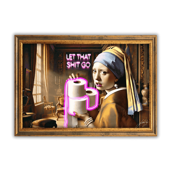 Let that shit go V.2 | Led Wall Art