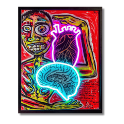 100EV x Ódor K. | Led Wall Art