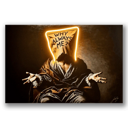 Burden Of Existence V.1. | Led Wall Art - Image 2