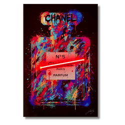 Drip N° 5 V.2 | Led Wall Art - Image 2