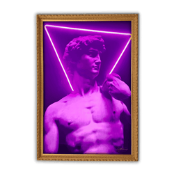David Triangle | Led Wall Art