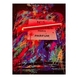 Drip N° 5 V.2 | Led Wall Art - Image 4