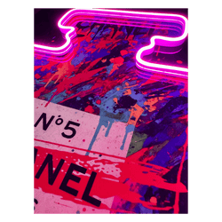 Drip N° 5 V.1 | Led Wall Art - Image 4