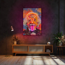 Einstein Pizza Pop | Led Wall Art - Image 3