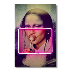 Gioconda Lollipop V.3 | Led Wall Art - Image 2