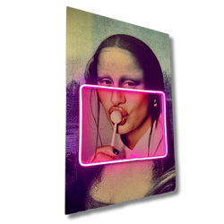 Gioconda Lollipop V.3 | Led Wall Art - Image 4