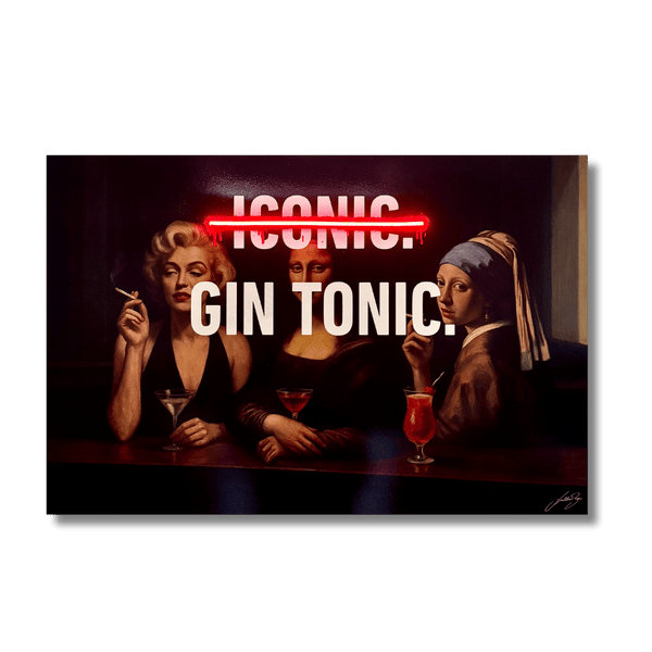 Iconic Bar  | Led Wall Art - Image 2