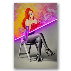 Jessica Unveiled | Led Wall Art - Image 2