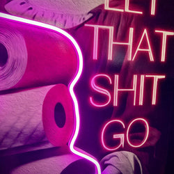 Let that shit go V.1 | Led Wall Art - Image 3