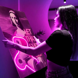 Let that shit go V.1 | Led Wall Art - Image 4