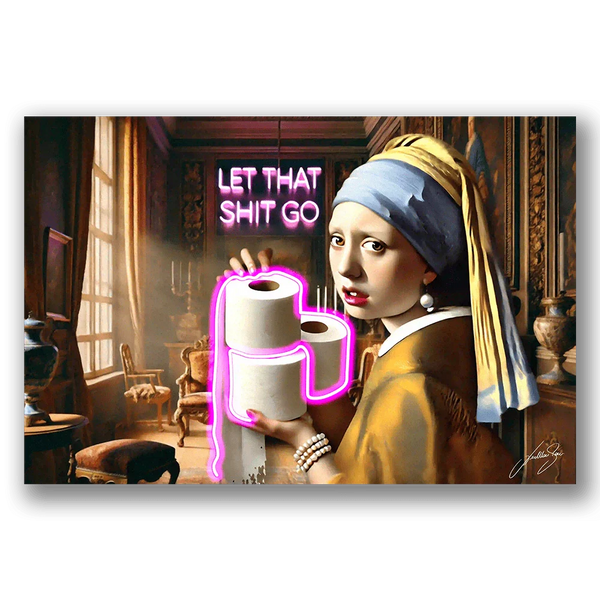 Let that shit go V.2 | Led Wall Art - Image 2