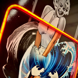 Marilyn Wave Kanagawa | Led Wall Art - Image 3