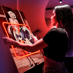 Marilyn Wave Kanagawa | Led Wall Art - Image 4