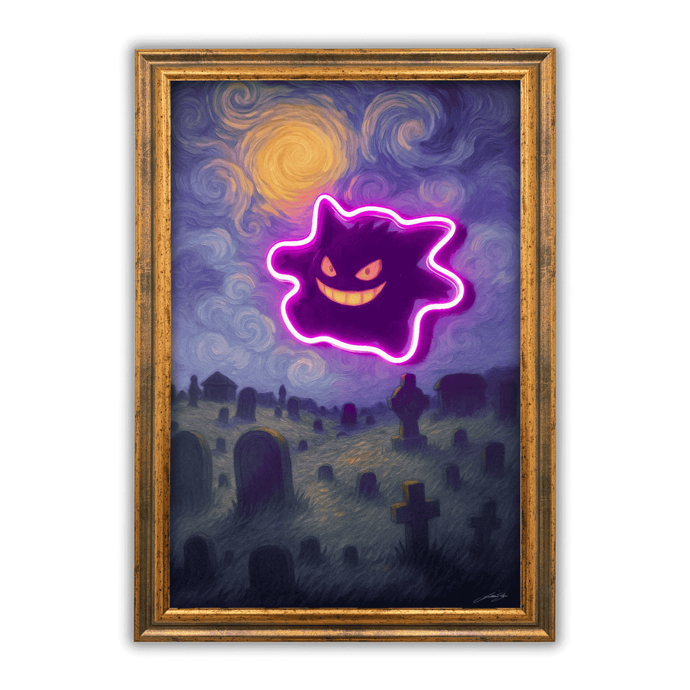 Haunted Night | Led Wall Art