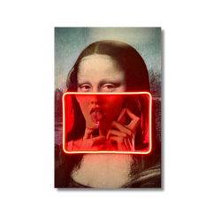 Gioconda Lollipop V.2 | Led Wall Art - Image 2