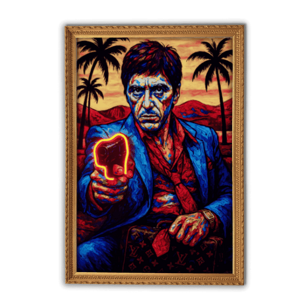 Say Hello | Led Wall Art