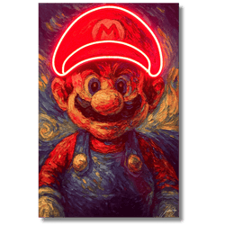 Supermario Starry Game | Led Wall Art - Image 2