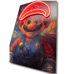 Supermario Starry Game | Led Wall Art - Image 4