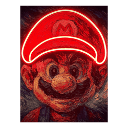 Supermario Starry Game | Led Wall Art - Image 3