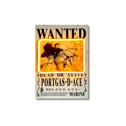 Wanted Portgas D. Ace