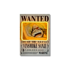 Wanted Vinsmoke Sanji