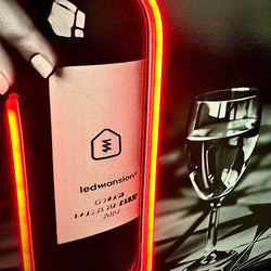 Seduction & Wine | Led Wall Art - Image 3