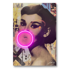 Audrey Bubble V.2 | Led Wall Art - Image 2