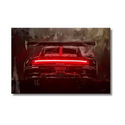 Born to win | Led Wall Art - Image 2
