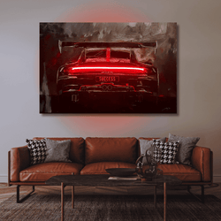 Born to win | Led Wall Art - Image 3