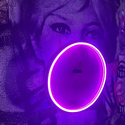 Brigitte Bardot Bubble V.2 | Led Wall Art - Image 3