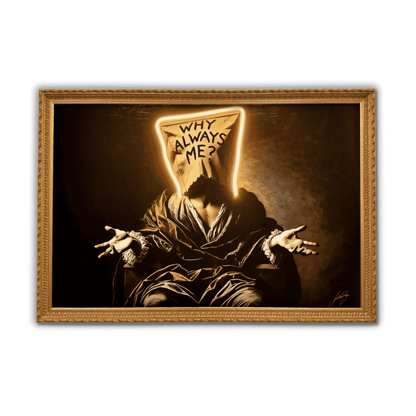 Burden Of Existence V.1. | Led Wall Art