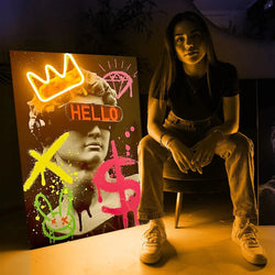 David Future Graffiti | Led Wall Art - Image 4