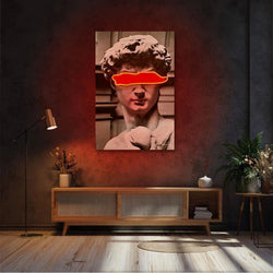 David Red Band | Led Wall Art - Image 4