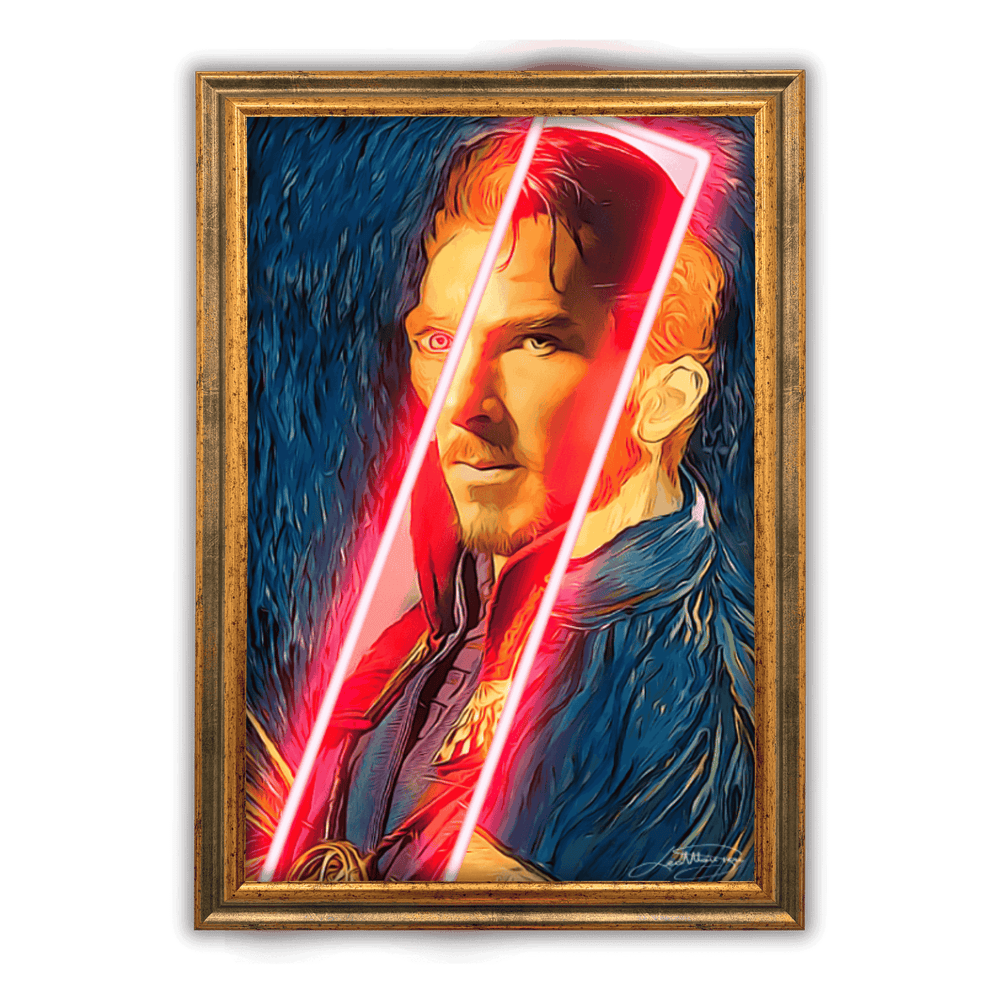 Doctor Strange Van Gogh | Led Wall Art