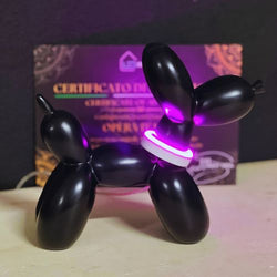 Dog Balloon Black | Led Home Decor Art - Image 2