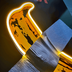 Don't Eat This Banana | Led Wall Art - Image 3