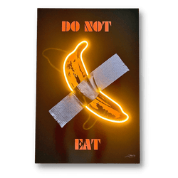Don't Eat This Banana | Led Wall Art - Image 2