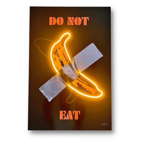 Don't Eat This Banana | Led Wall Art - Image 2