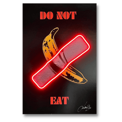 Don't Eat This Banana V.2 | Led Wall Art - Image 2