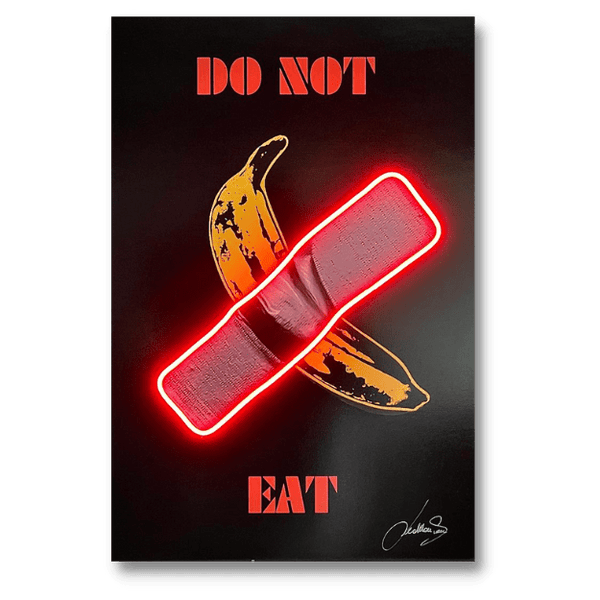 Don't Eat This Banana V.2 | Led Wall Art - Image 2