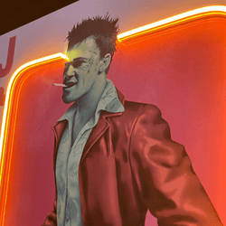 Fight Club Card | Led Wall Art - Image 3