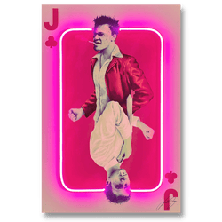 Fight Club Card | Led Wall Art - Image 4