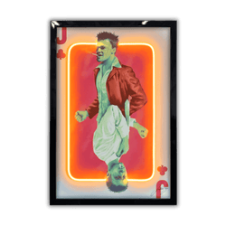 Fight Club Card | Led Wall Art