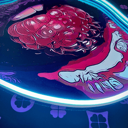 Fruit Passion Lips v.1 | Led Wall Art - Image 3