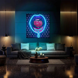 Fruit Passion Lips v.1 | Led Wall Art - Image 2