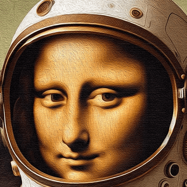 Gioconda Astronaut | Poster Edition - Image 2