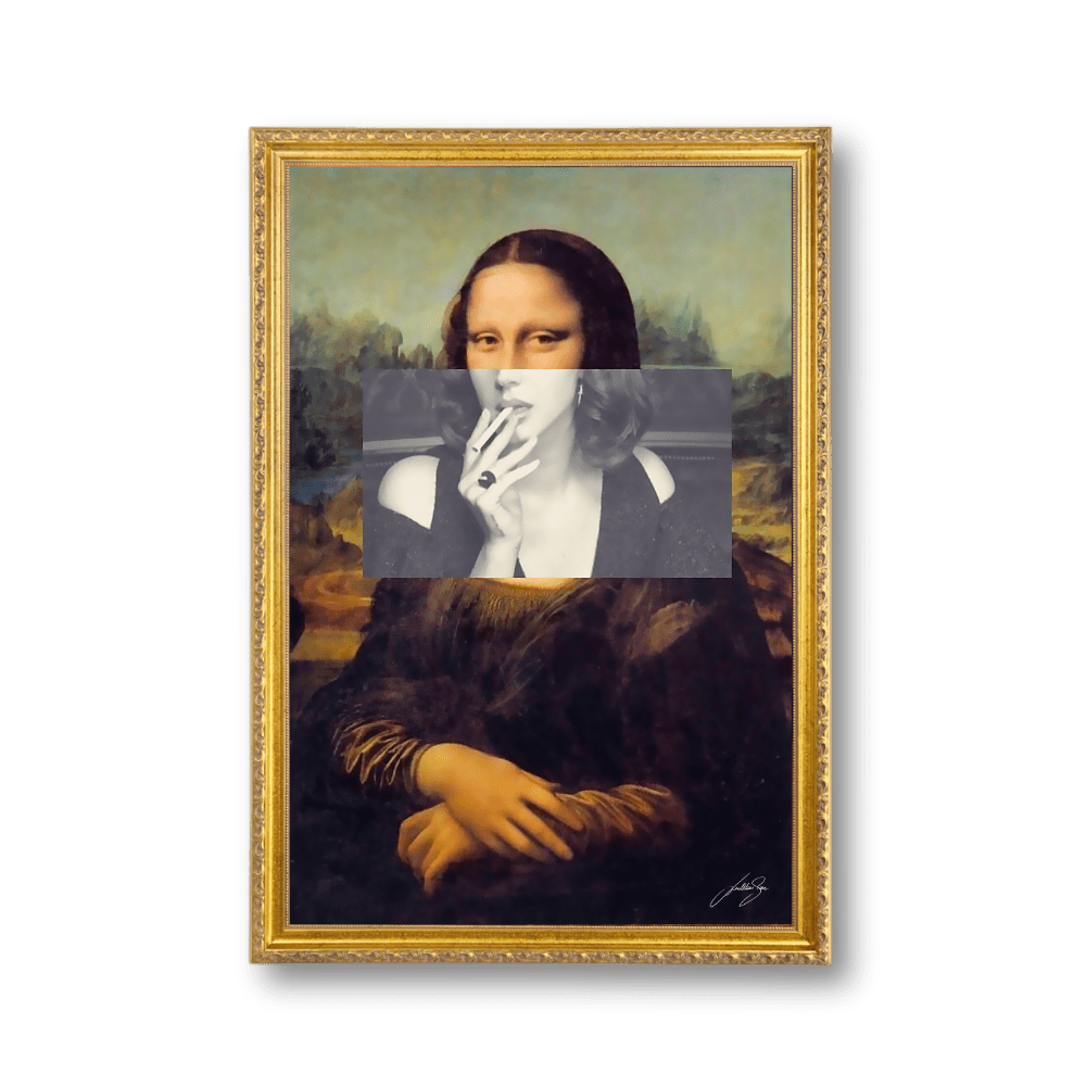 Gioconda Smoking | Poster Edition