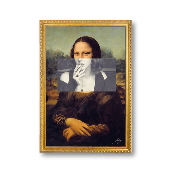 Gioconda Smoking | Poster Edition
