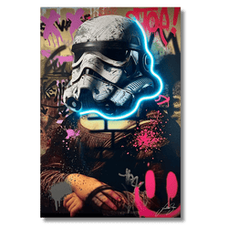 Gioconda Urban | Led Wall Art - Image 2